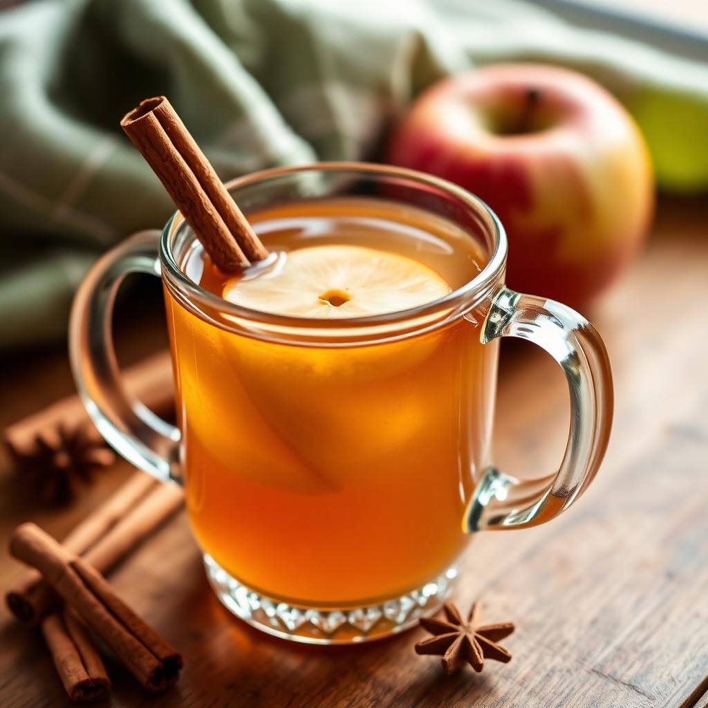 Warm Apple Cinnamon Tea