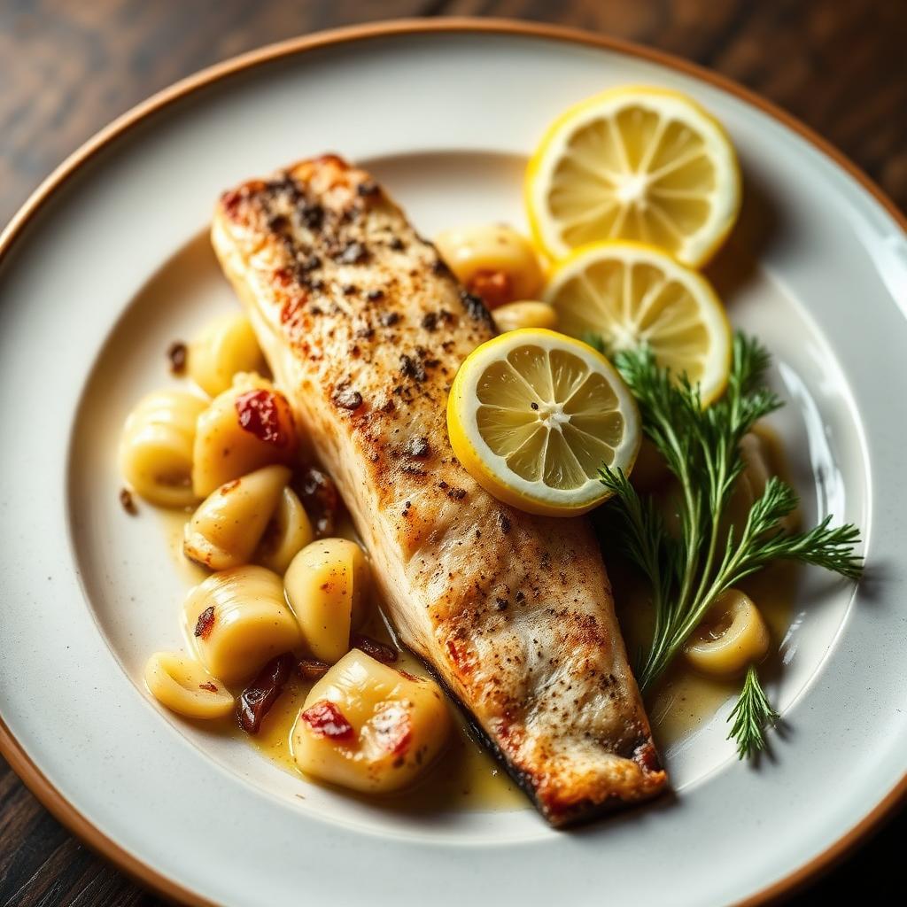 Baked Trout with Fennel