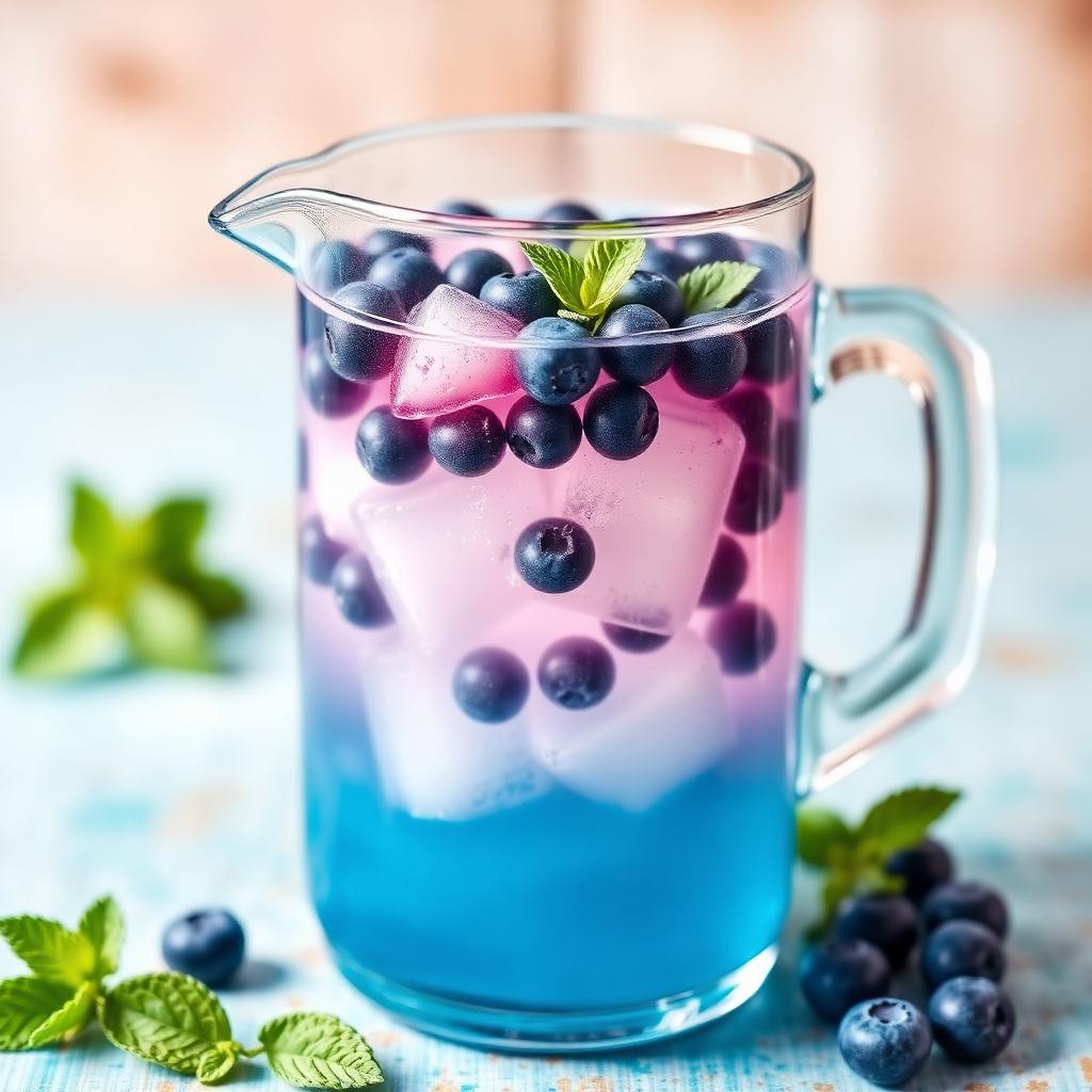 Blueberry Infused Water