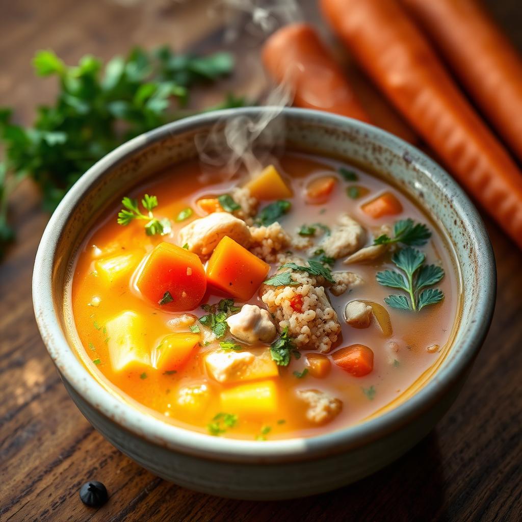 Chicken & Quinoa Comfort Soup