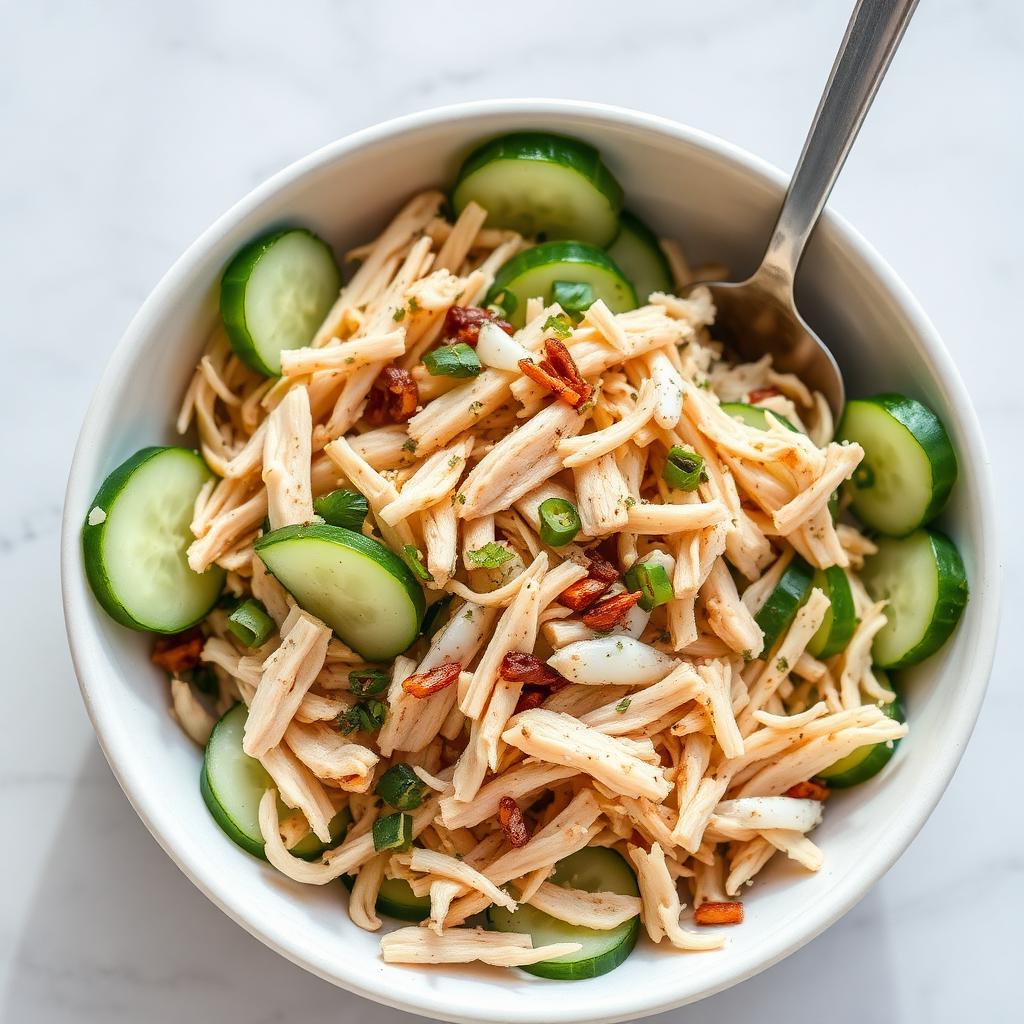Cool Cucumber Chicken Salad