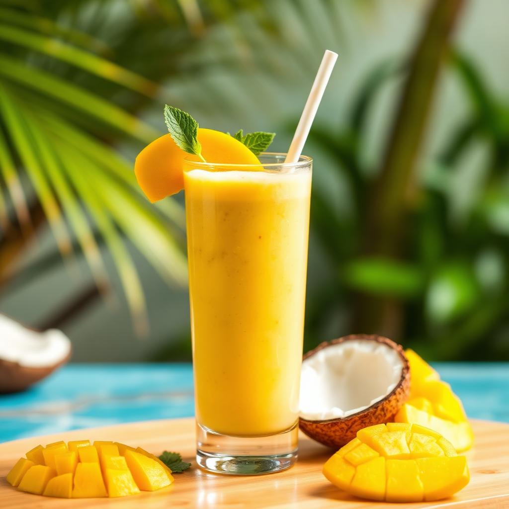 Mango Coconut Smoothie