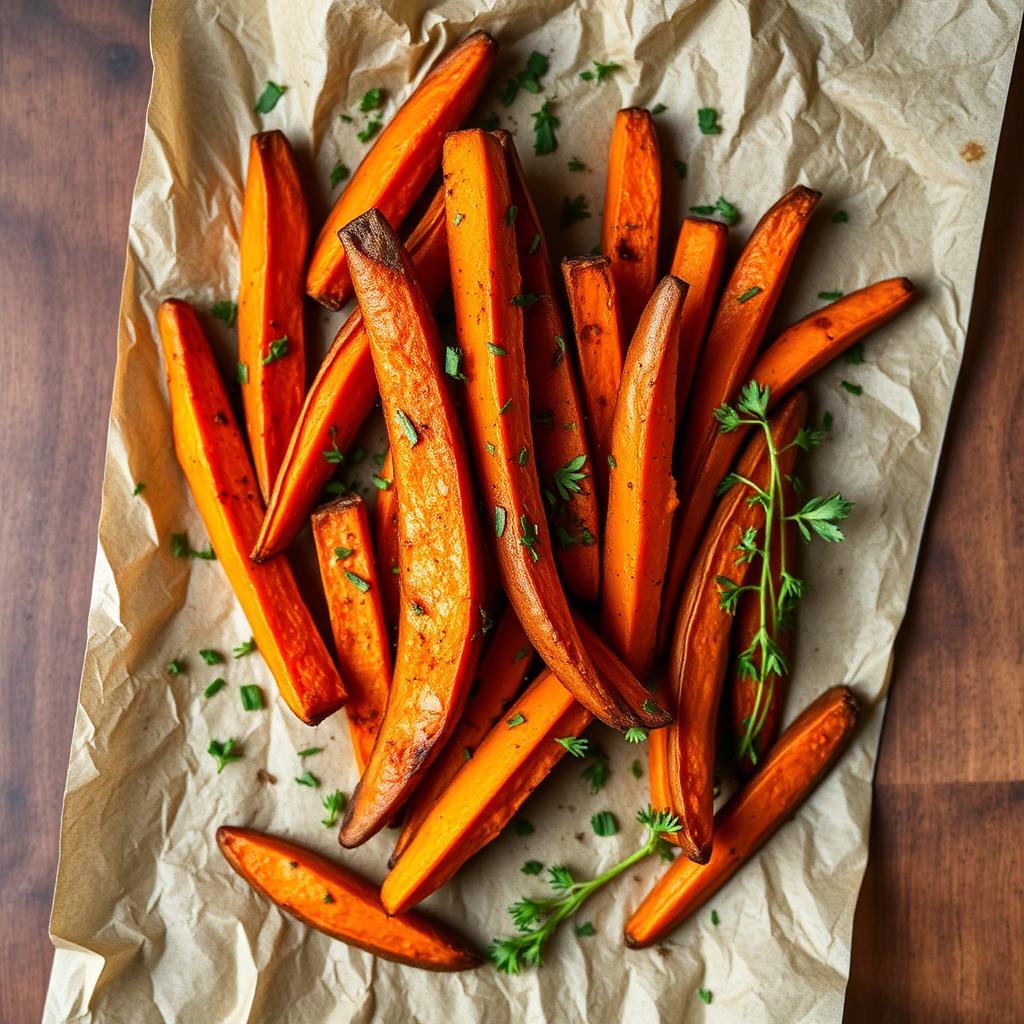 Baked Sweet Potato Fries