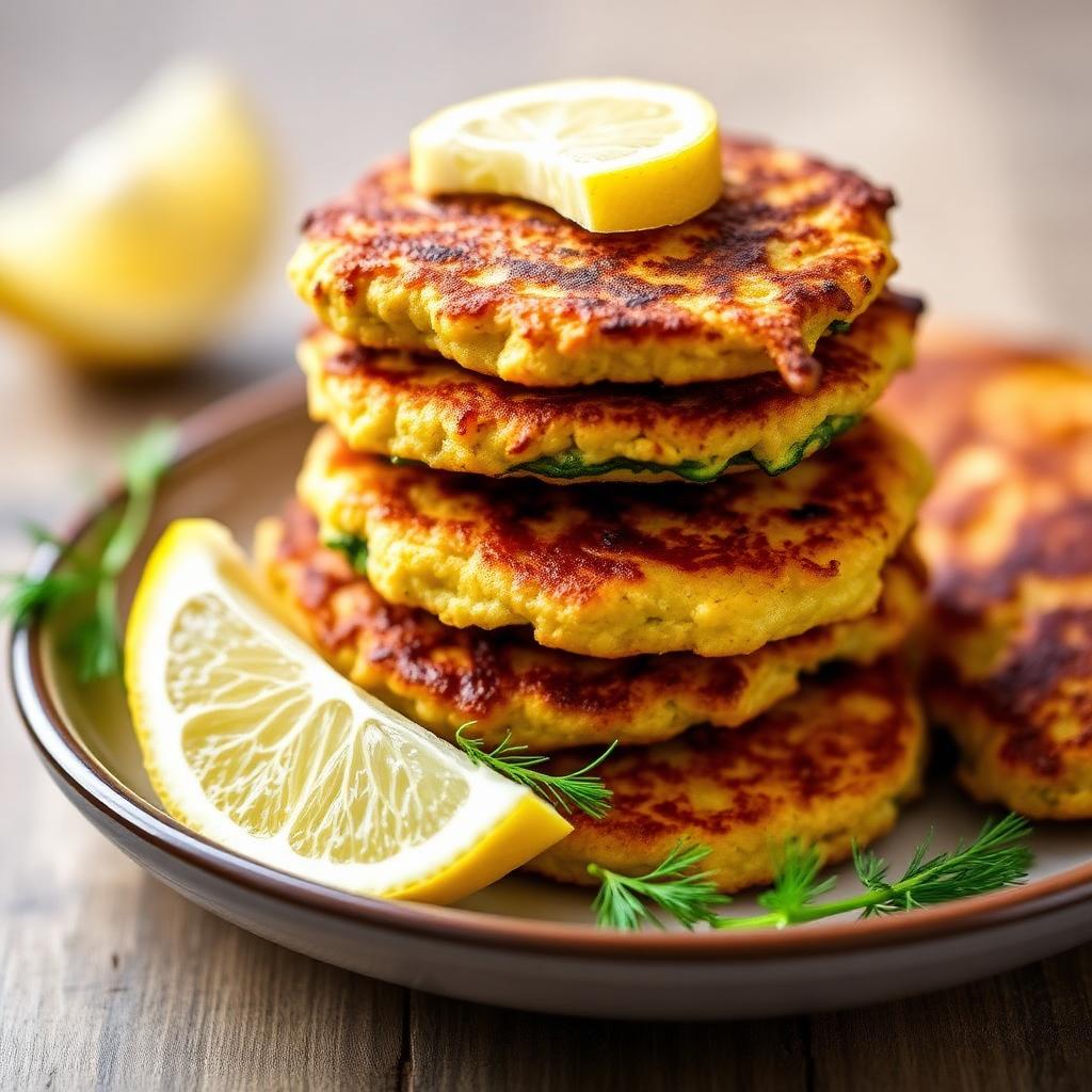 Golden Zucchini Fritters